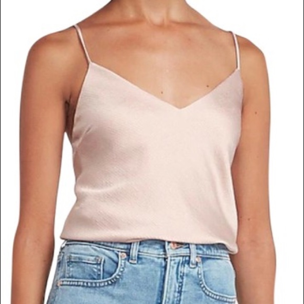 Express essential pink tank top
